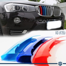 COVER Rigide Fasce calandra in Colori M SPORT PER Bmw X3 (F25) 10-17