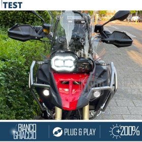 FARO LED para BMW GS APROBADO Uso en la Calle | POTENTE Luz Blanca 6500K | Plug & Play
