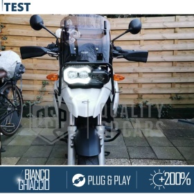 FARO LED para BMW F 650 GS APROBADO Uso en la Calle | POTENTE Luz Blanca 6500K | Plug & Play