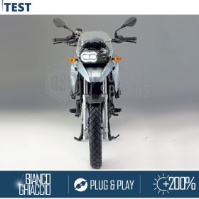 FARO LED para BMW F 650 GS APROBADO Uso en la Calle | POTENTE Luz Blanca 6500K | Plug & Play