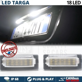 Luces de Matrícula LED para Volkswagen LT 2 | Plafones CANbus 6500K Blanco Frío