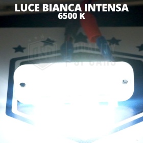 Luces de Matrícula LED para Mercedes CLASE G W463 Facelift | Plafones CANbus 6500K Blanco Frío