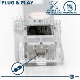 Luces de Pies LED Trasera para Mercedes | Luces Interiores Coche BLANCAS | CANbus NO Errores