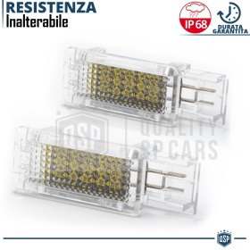 Luces de Pies LED Trasera para Mercedes CLASE A W176 | Luces Interiores Coche BLANCAS | CANbus