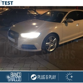 Kit LED H7 para Audi A6 C7 Luces de Cruce CANbus | 6500K Blanco Frío 8000LM
