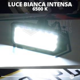 2 Kennzeichen Beleuchtung LED CANbus für Peugeot PARTNER 3 Van | 6500K Weißes Eis, Plug & Play