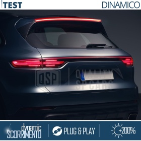LED HECKSPOILER Für Chevrolet Blazer | DYNAMISCHE LED Dachspoiler Klebender Schwarz Kohlefaser