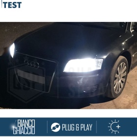 Kit LED H7 para Audi A8 D3 Luces de Cruce CANbus | 6500K Blanco Frío 8000LM