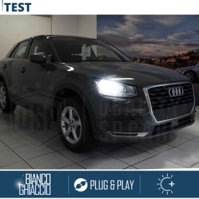 Kit LED H7 para Audi Q2 Luces de Cruce CANbus | 6500K Blanco Frío 8000LM