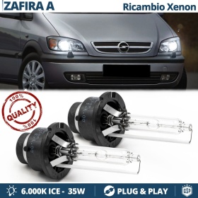 2x Bombillas Xenon D2S de Repuesto para OPEL ZAFIRA A Luz 6.000K Blanco Frio Lámpara 35W