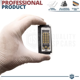 2 Luces de Matricula Led para Mini One, Cooper, S Canbus 18 Led 6.500K Blanco Frío, Plug & Play