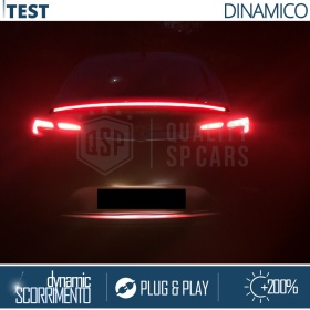LED HECKSPOILER Für Opel Omega | DYNAMISCHE LED Dachspoiler Klebender Schwarz Kohlefaser