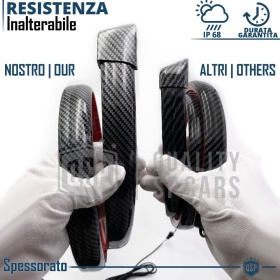 ALERÓN LED Trasero Para Seat Marbella | Spoiler LED DINÁMICO Adhesivo Fibra de Carbono Negro