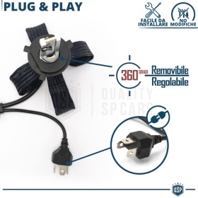 Kit LED H4 para CITROEN JUMPY Facelift Luces de Cruce + Carretera | 6500K 8000LM CANbus
