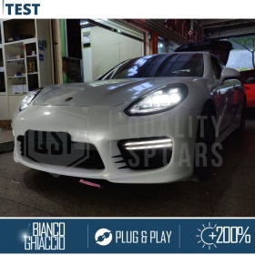 2 FAROS DELANTEROS LED Para Porsche Panamera 2014-16 APROBADOS | Transformación de Faros MATRIX Style