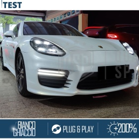 2 FAROS DELANTEROS LED Para Porsche Panamera 2014-16 APROBADOS | Transformación de Faros MATRIX Style