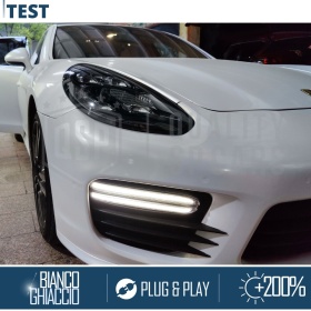 2 FAROS DELANTEROS LED Para Porsche Panamera 2014-16 APROBADOS | Transformación de Faros MATRIX Style