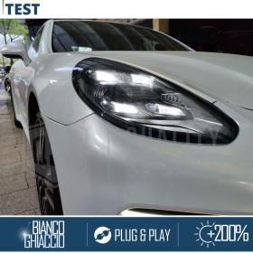 2 FAROS DELANTEROS LED Para Porsche Panamera 2014-16 APROBADOS | Transformación de Faros MATRIX Style
