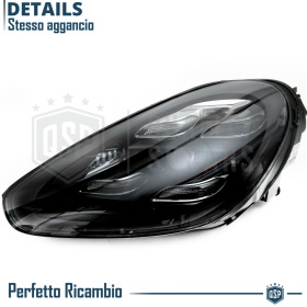 2 FAROS DELANTEROS LED Para Porsche Cayenne 2 14-17 APROBADOS | Transformación de Faros MATRIX Style