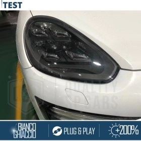 2 FAROS DELANTEROS LED Para Porsche Cayenne 2 14-17 APROBADOS | Transformación de Faros MATRIX Style