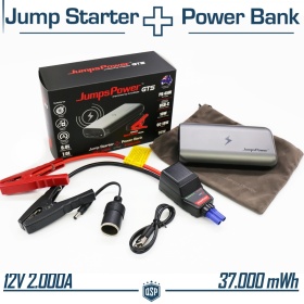 BOOSTER Arrancador de Emergencia de Coche Portatil en Tu Seat + POWER BANK de Avión