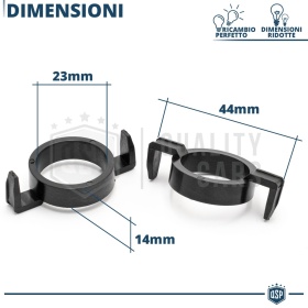 2 Adaptatores del Retenedor LED H7 Soporte Bombilla Montaje KIT LED XENON para Coches PEUGEOT