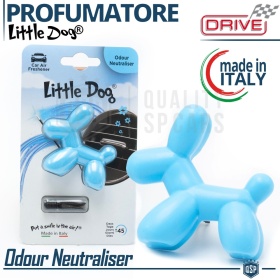AMBIENTADOR DE COCHE Little Dog® Perrito AZUL | Perfume Interior NEUTRALIZA OLORES 45 Días | MADE IN ITALY
