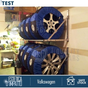 Bolsas Neumáticos VW Bora ORIGINAL Cubiertas de Ruedas de 14"-18" Logo VW | Almacenamiento de Llantas de Garaje