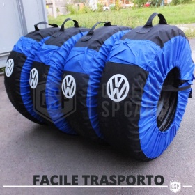 Reifentaschen VW Passat ORIGINAL für 14"-18" Reifen VW Logo | Reifenlagerung in der Garage