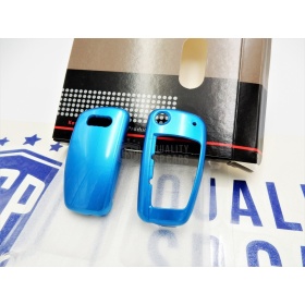 Funda Rígida Llave Mando Azul para Audi A6 (C6) Carcasa Protectora en Abs Térmico
