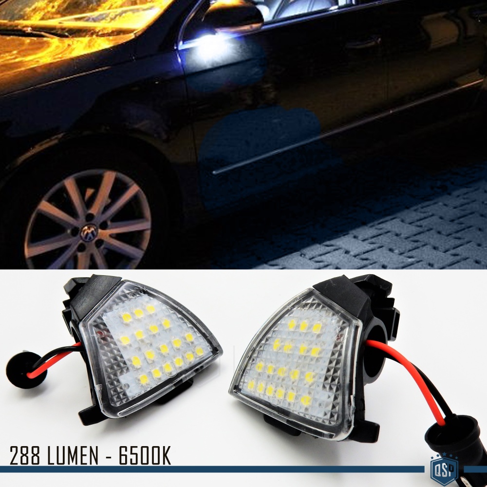2 LUCES CHARCO DEBAJO ESPEJOS LED para VW GOLF 5, PASSAT B6, EOS, JETTA III, Sharan 1, CANBUS 6.500K BLANCO FRIO Plug & Play 2 LUCES CHARCO DEBAJO ESPEJOS LED para VW GOLF 5, PASSAT B6, EOS, JETTA III, Sharan 1, CANBUS 6.500K BLANCO FRIO Plug & Play