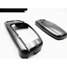 Grey Hard Remote Key Cover for Audi A3 (8P\PA) 2003-2013 Protector Shell Case in Thermal Abs
