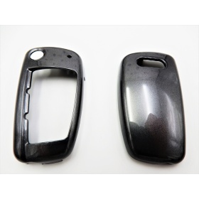 Grey Hard Remote Key Cover for Audi A3 (8P\PA) 2003-2013 Protector Shell Case in Thermal Abs