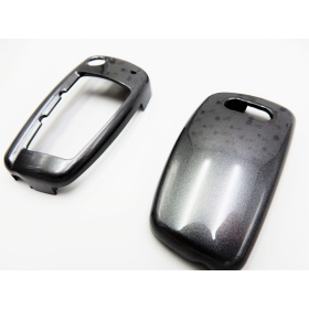 Grey Hard Remote Key Cover for Audi A3 (8P\PA) 2003-2013 Protector Shell Case in Thermal Abs