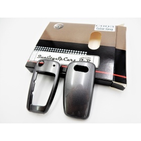 Grey Hard Remote Key Cover for Audi A3 (8P\PA) 2003-2013 Protector Shell Case in Thermal Abs