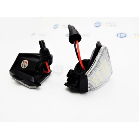 2 LUCES CHARCO DEBAJO ESPEJOS LED para VW GOLF 5, PASSAT B6, EOS, JETTA III, Sharan 1, CANBUS 6.500K BLANCO FRIO Plug & Play