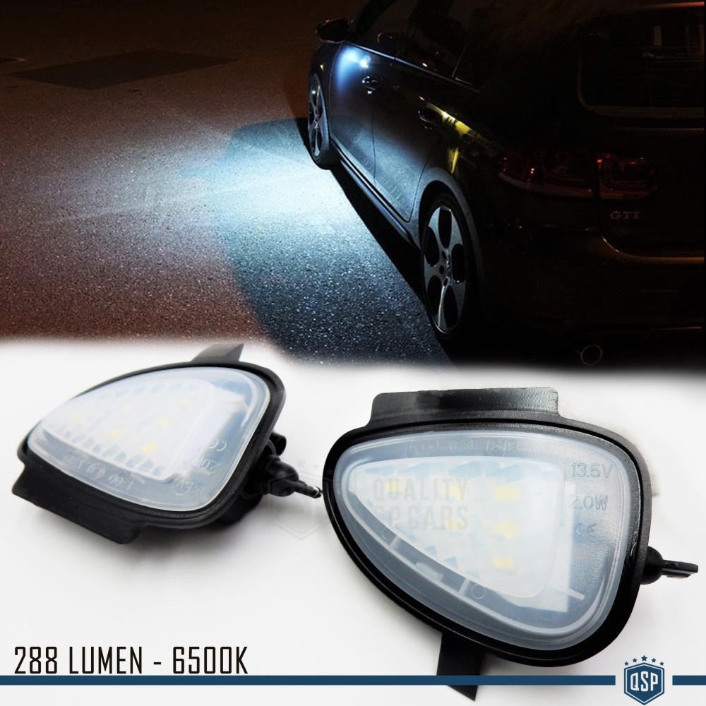 2 LUCES CHARCO DEBAJO ESPEJOS LED para VW VW GOLF 6, TIGUAN, EOS, JETTA IV, Sharan II, CANBUS 6.500K BLANCO FRIO Plug & Play 2 LUCES CHARCO DEBAJO ESPEJOS LED para VW VW GOLF 6, TIGUAN, EOS, JETTA IV, Sharan II, CANBUS 6.500K BLANCO FRIO Plug & Play