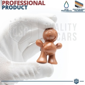 PROFUMATORE Auto Omino Little Joe® RAME, Applicabile su Bocchette Aria Lexus | CEDRO 45gg