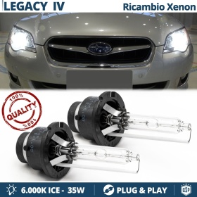 2x Bombillas Xenon D2S de Repuesto para SUBARU LEGACY 4 Luz 6.000K Blanco Frio Lámpara 35W