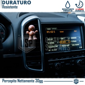 AMBIENTADOR DE COCHE Little Joe® COBRE, Aplicable en Rejilla de Aire Seat | CEDARWOOD 45 Días