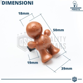 AMBIENTADOR DE COCHE Little Joe® COBRE, Aplicable en Rejilla de Aire Ssangyong | CEDARWOOD 45 Días