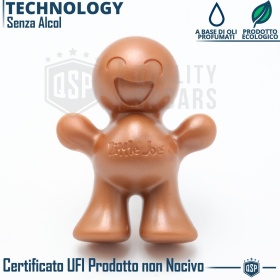 PROFUMATORE Auto Omino Little Joe® RAME, Applicabile su Bocchette Aria Toyota | CEDRO 45gg