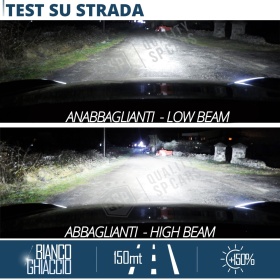 Kit LED H4 para Dacia DOKKER, LODGY Luces de Cruce + Carretera | 6500K 8000LM CANbus