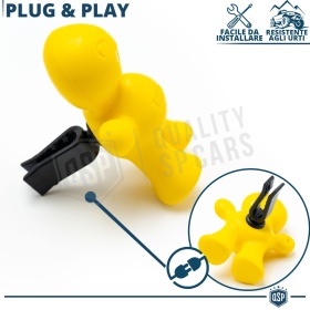 CAR FRESHENER Little Joe® YELLOW, Perfume Applicable on Audi Air Vents | VANILLA 45 Days