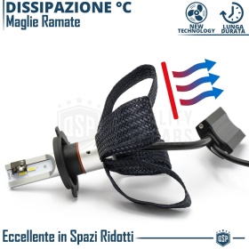 Kit LED H4 para Daewoo MATIZ 1 Luces de Cruce + Carretera | 6500K 8000LM CANbus