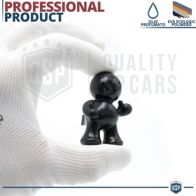PROFUMATORE Auto Little Joe® NERO Omino, Applicabile su Bocchette Aria Opel | BLACK VELVET 45gg