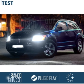 Kit LED H4 pour Dodge CALIBER Feux de Croisement + Route | Ampoules 6500K CANbus