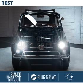 Kit LED H4 para FIAT 500 Anrigua 36-75 Luces de Cruce + Carretera | 6500K 8000LM CANbus