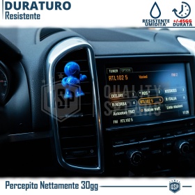 AMBIENTADOR DE COCHE Little Joe® AZUL, Aplicable en Rejilla de Aire Ssangyong | OCEAN 45 Días