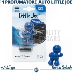 AMBIENTADOR DE COCHE Little Joe® AZUL, Aplicable en Rejilla de Aire Ssangyong | OCEAN 45 Días